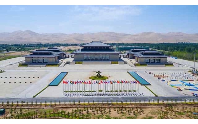 敦煌國際會展中心和敦煌大劇院